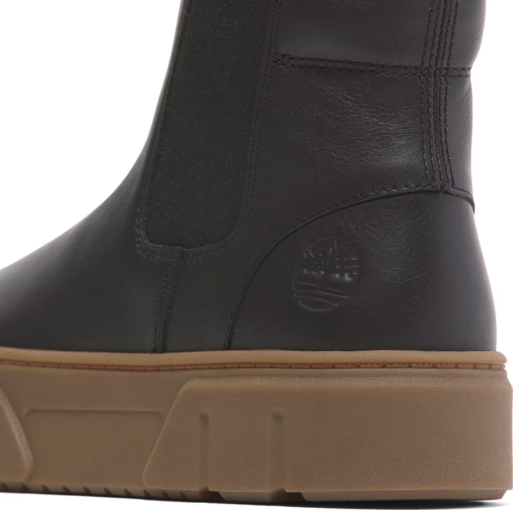 Timberland Mid Pull On Sneaker Black Full Grain Timberland