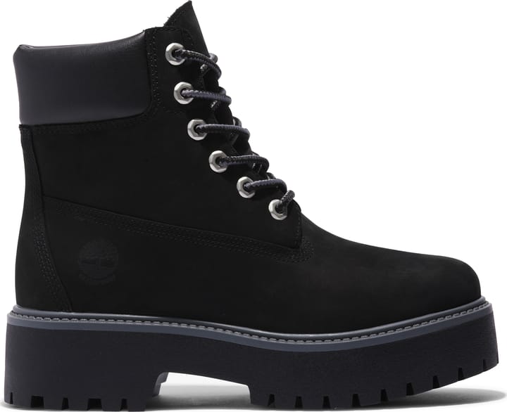 Black timberland boots 6 inch premium on sale