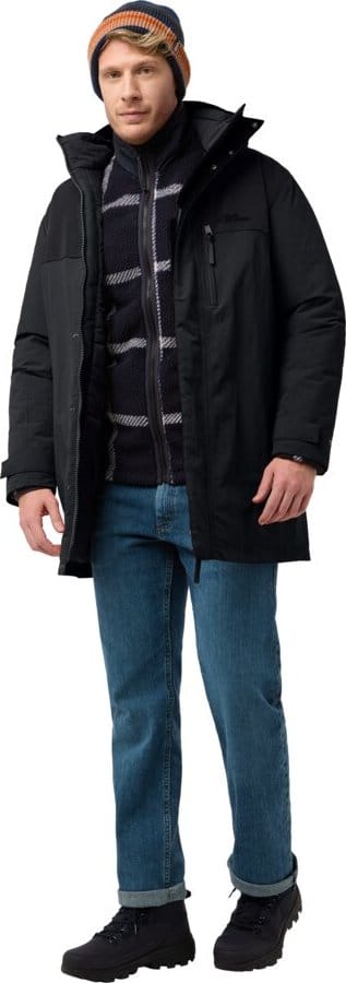 Jack Wolfskin Men's Gletschersee Parka Black Jack Wolfskin