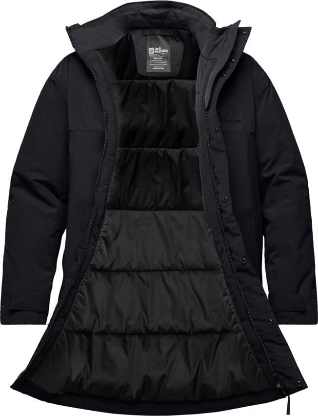 Jack Wolfskin Men's Gletschersee Parka Black Jack Wolfskin