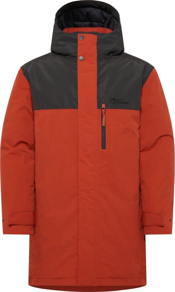 Jack Wolfskin Men’s Gletschersee Parka Intense Rust