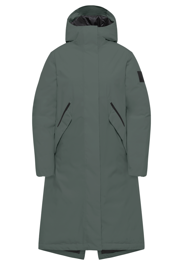 Jack Wolfskin Women's Brandenburger Coat Slate Green Jack Wolfskin