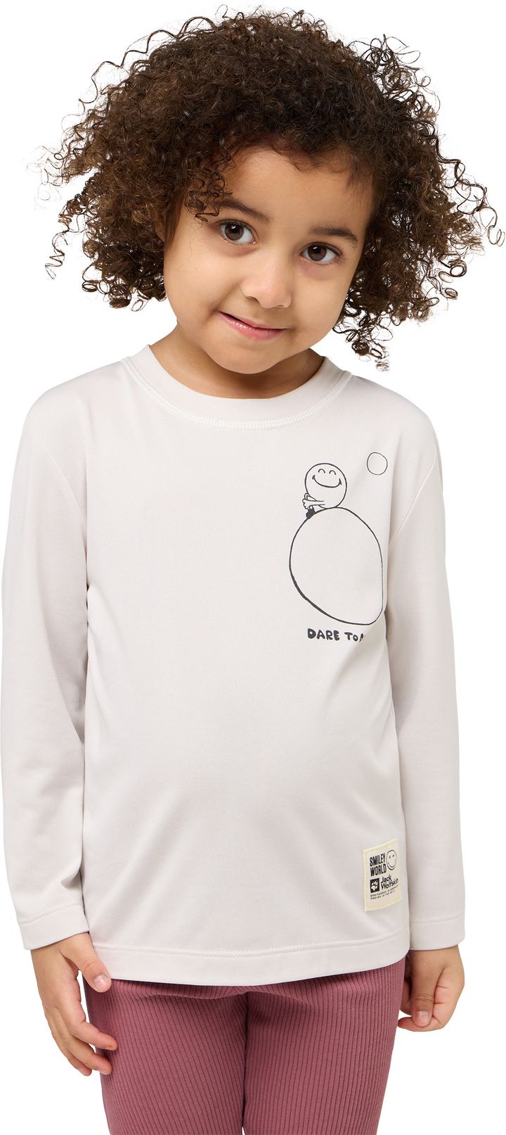 Jack Wolfskin Kids' Smileyworld Longsleeve  Bone Jack Wolfskin