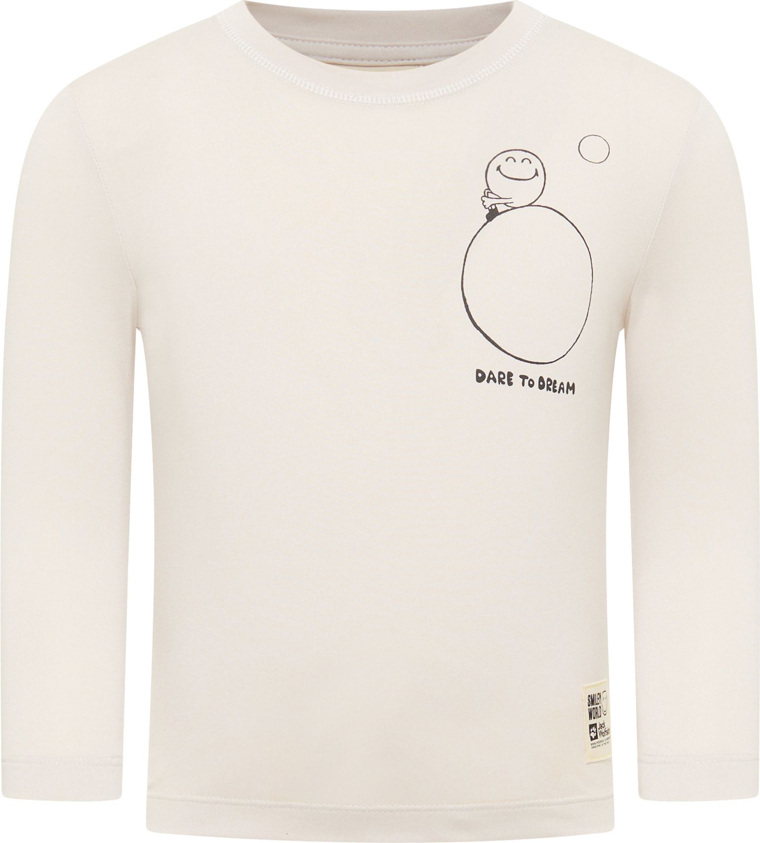 Jack Wolfskin Kids' Smileyworld Longsleeve  Bone