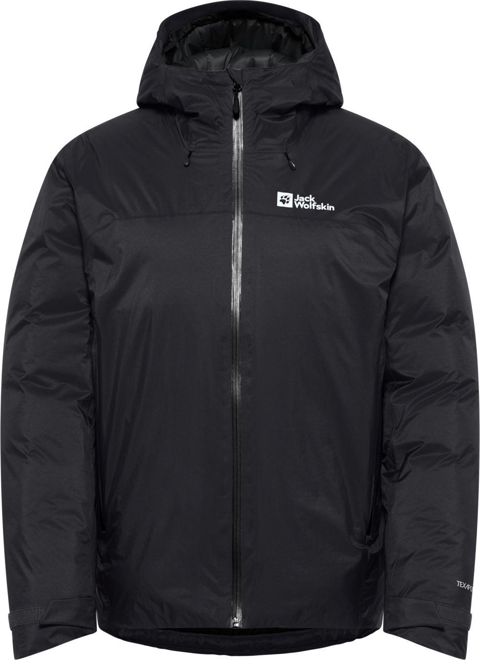 Jack Wolfskin Men’s Cyrox 2-Layer Down Jacket Black