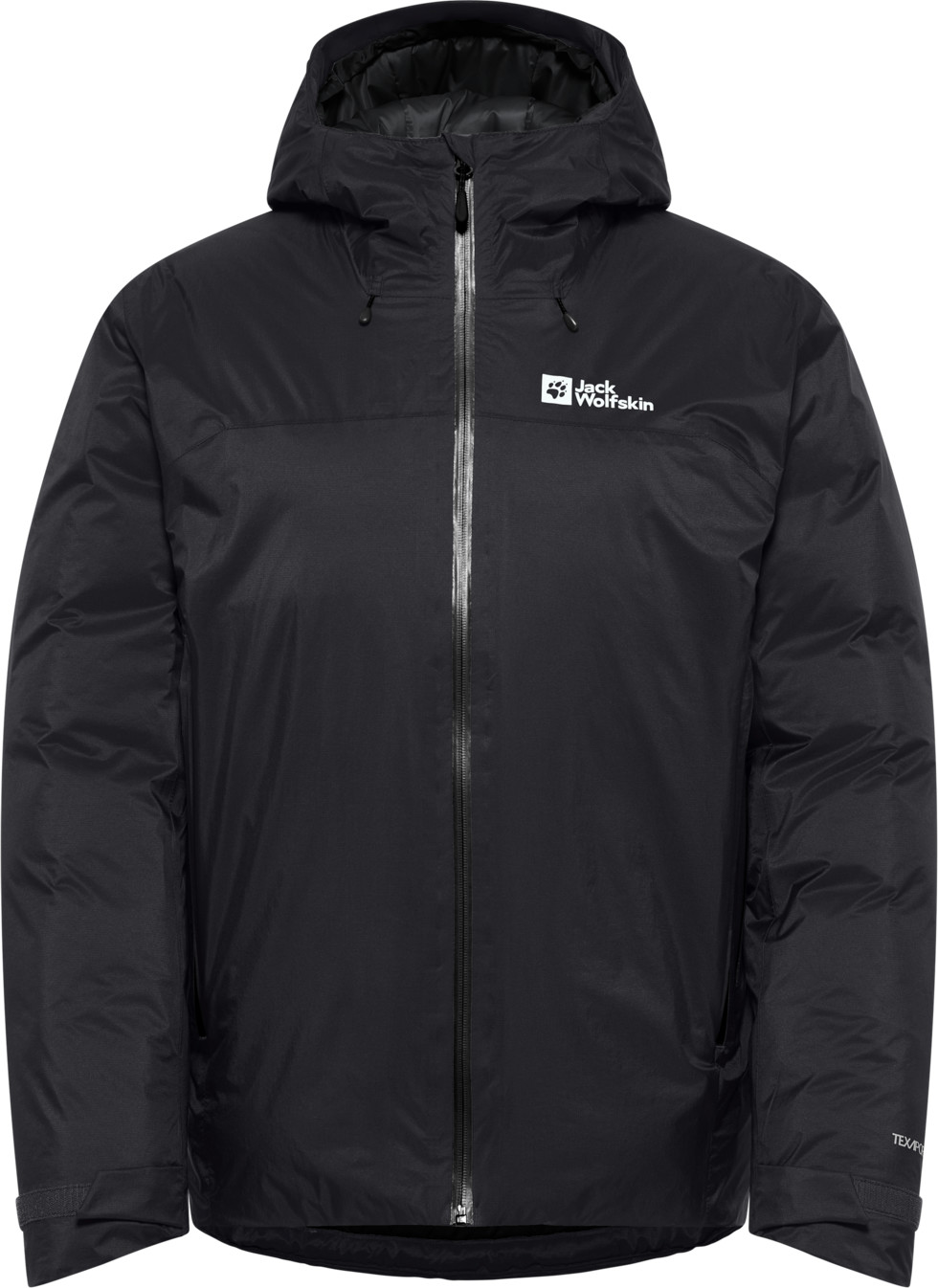 Jack Wolfskin Men’s Cyrox 2-Layer Down Jacket Black