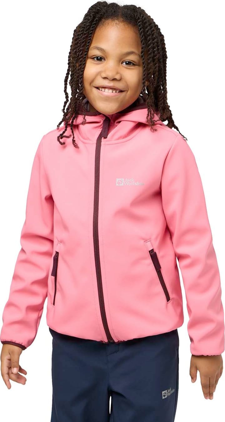 Jack Wolfskin Kids' Fourwinds Jacket Pink Lemonade Jack Wolfskin