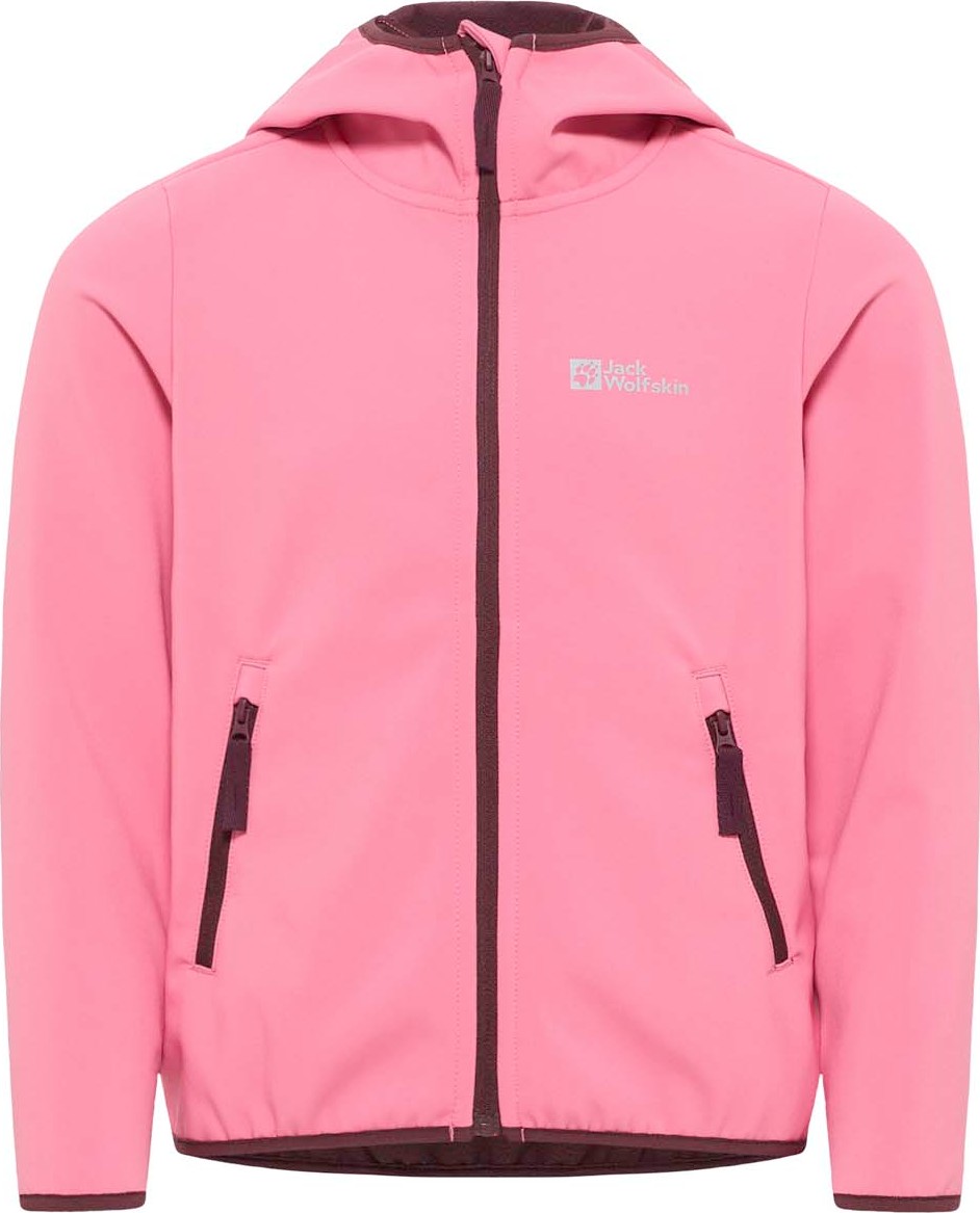 Jack Wolfskin Kids’ Fourwinds Jacket Pink Lemonade