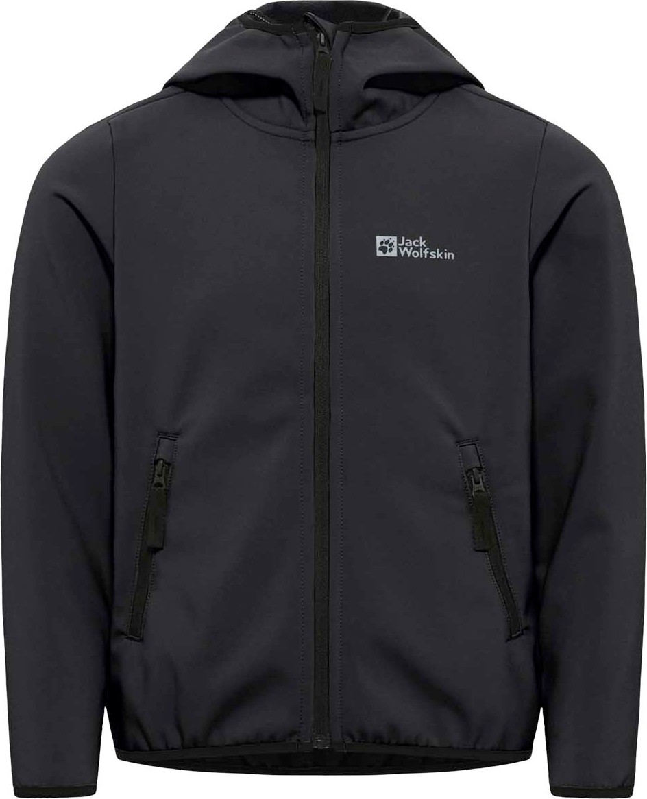 Jack Wolfskin Kids’ Fourwinds Jacket Granite Black