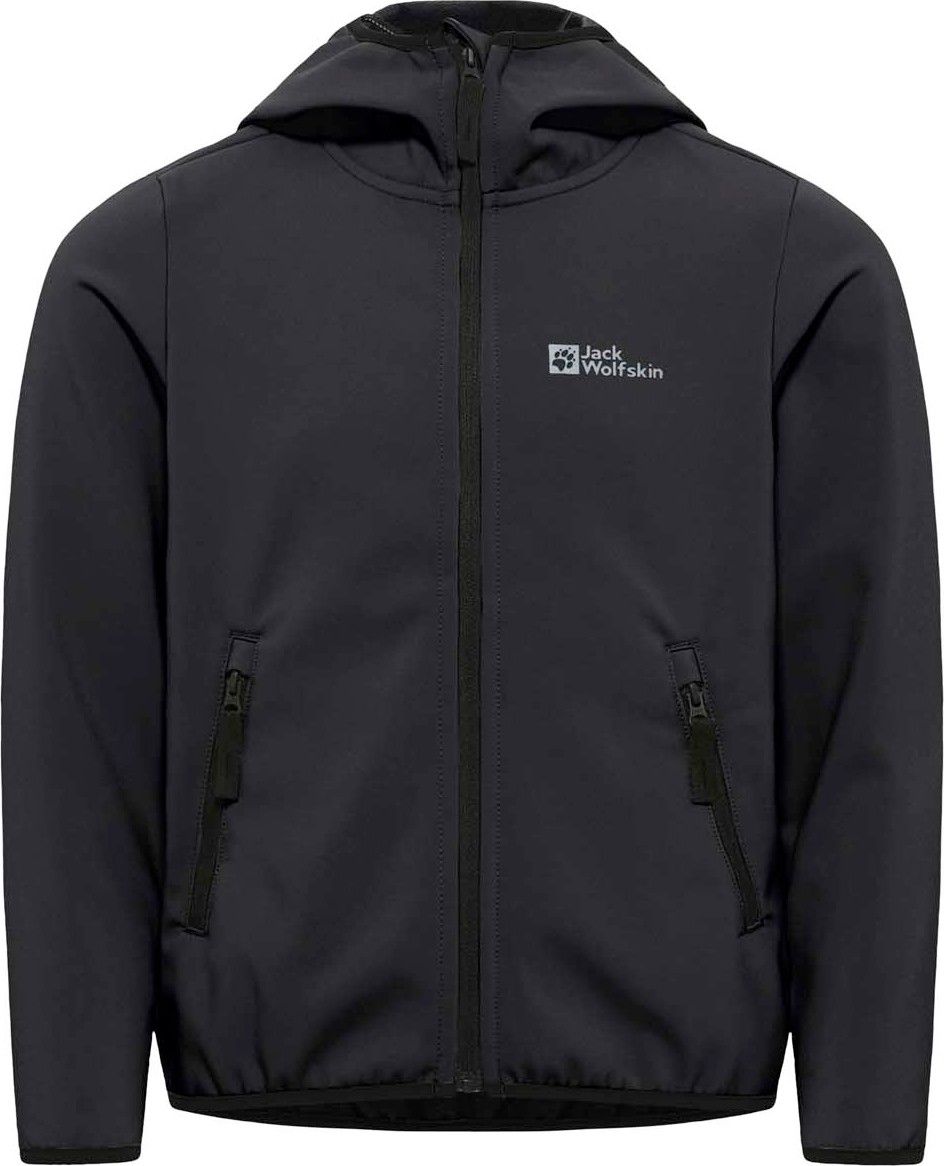 Jack Wolfskin Kids' Fourwinds Jacket Granite Black