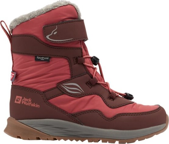 Jack Wolfskin Juniors’ Polar Bear-G Texapore High Vc Dark Mahogany