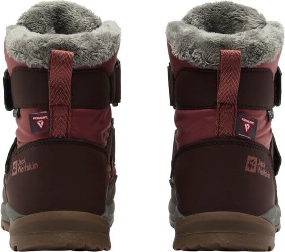 Jack Wolfskin Juniors' Polar Bear-G Texapore Mid Vc Dark Mahogany Jack Wolfskin