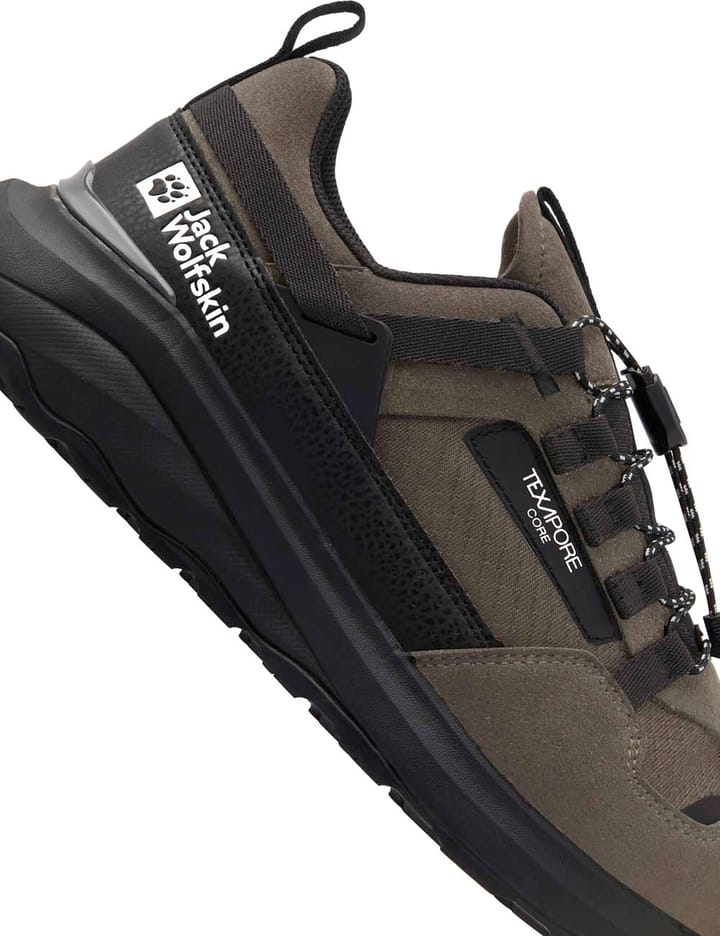 Jack Wolfskin Men's Dromoventure Athletic Texapore Low Cold Coffee Jack Wolfskin