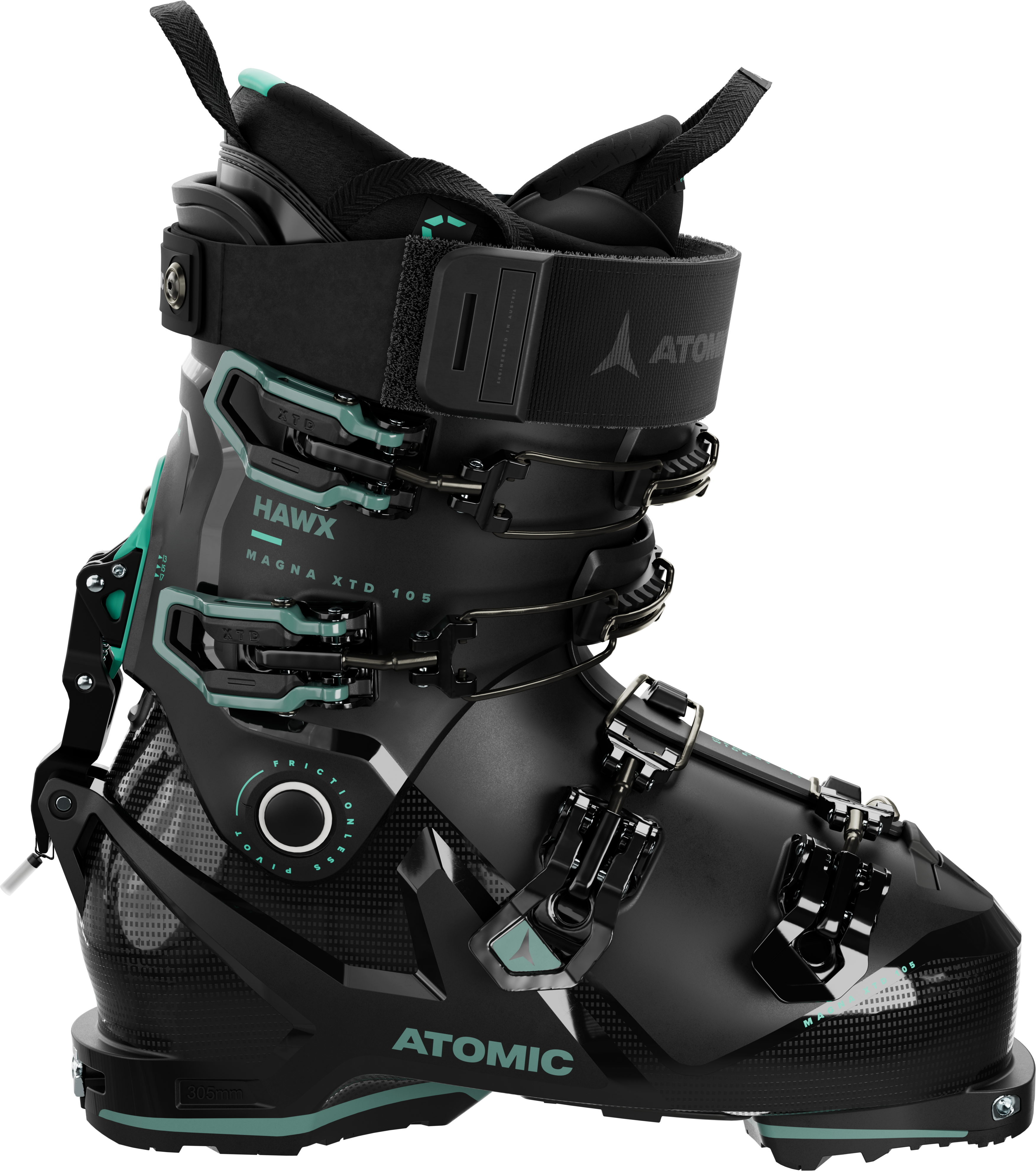 Atomic Women’s Hawx Magna XTD 105 GW Black/Teal/