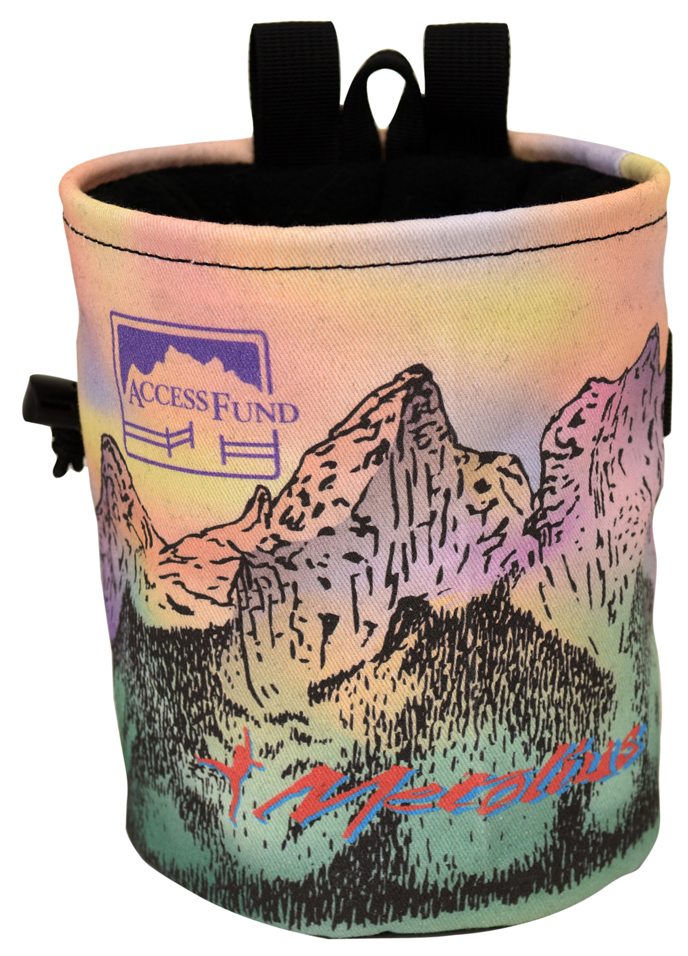 Metolius Climbing Access Fund Comp Chalk Bag Tetons