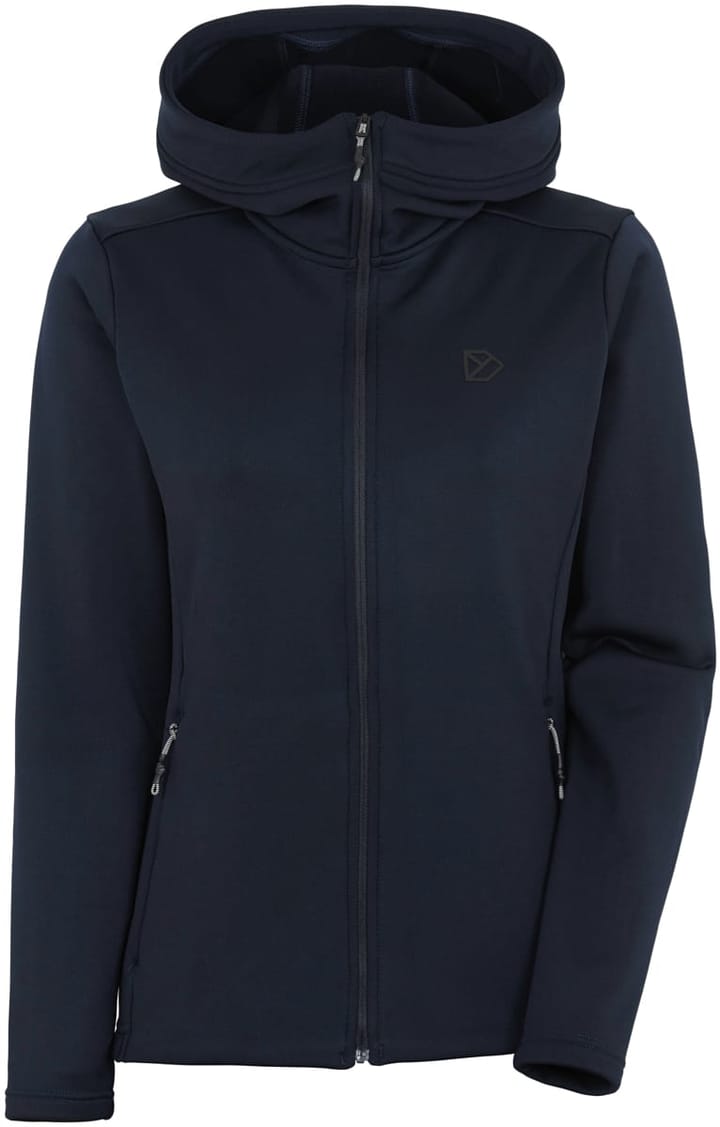 Didriksons Women's Anneli Full Zip 2 Dark Night Blue Didriksons