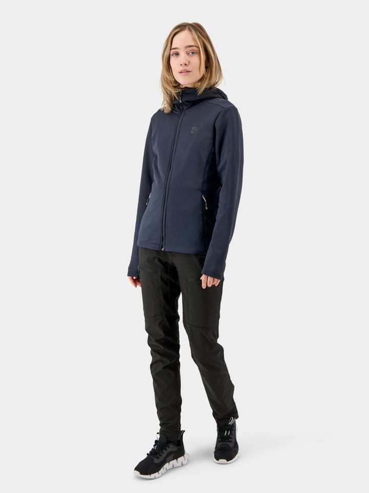 Didriksons Women's Anneli Full Zip 2 Dark Night Blue Didriksons