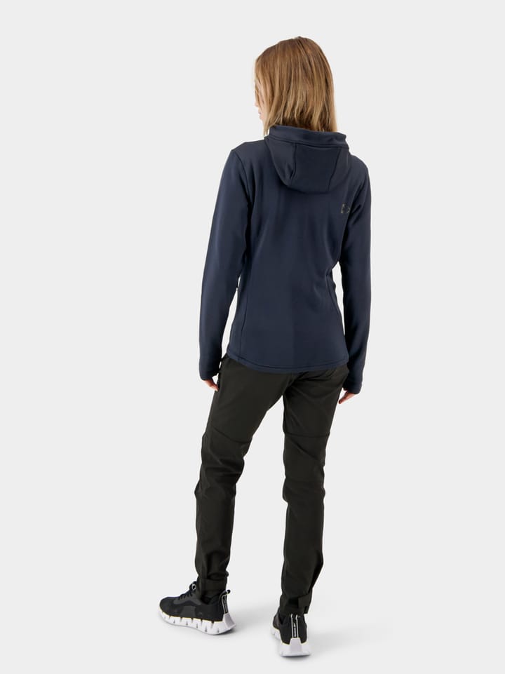 Didriksons Women's Anneli Full Zip 2 Dark Night Blue Didriksons