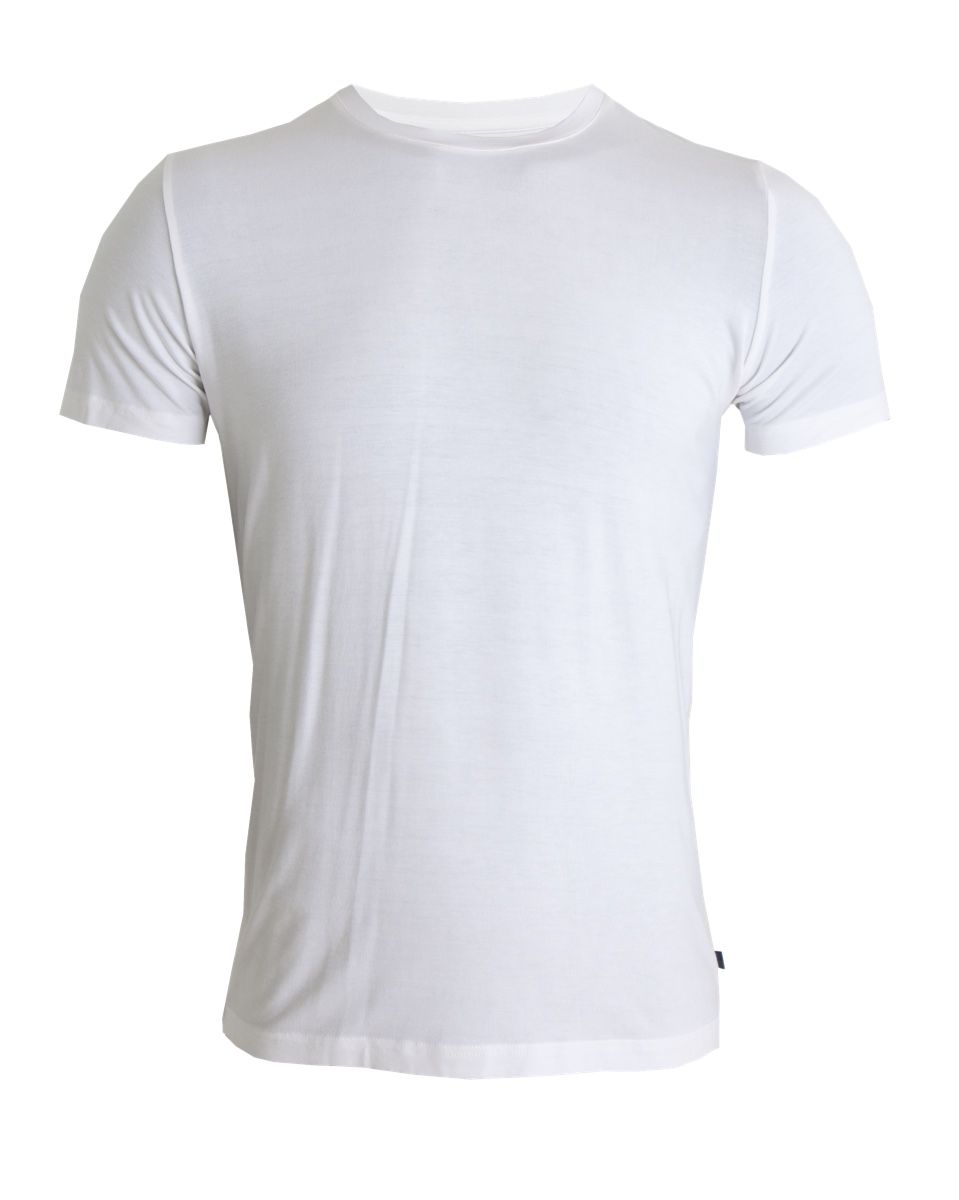 Tufte Wear Mens Crew Neck Tee Bright White / Nimbus Cloud