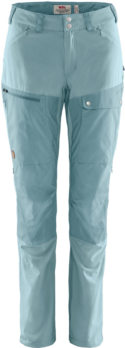 Fjällräven Women’s Abisko Midsummer Trousers Short Mineral Blue-Clay Blue