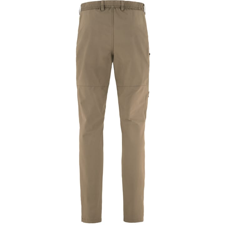 Fjällräven Men's Abisko Trail Stretch Trousers Suede Brown Fjällräven