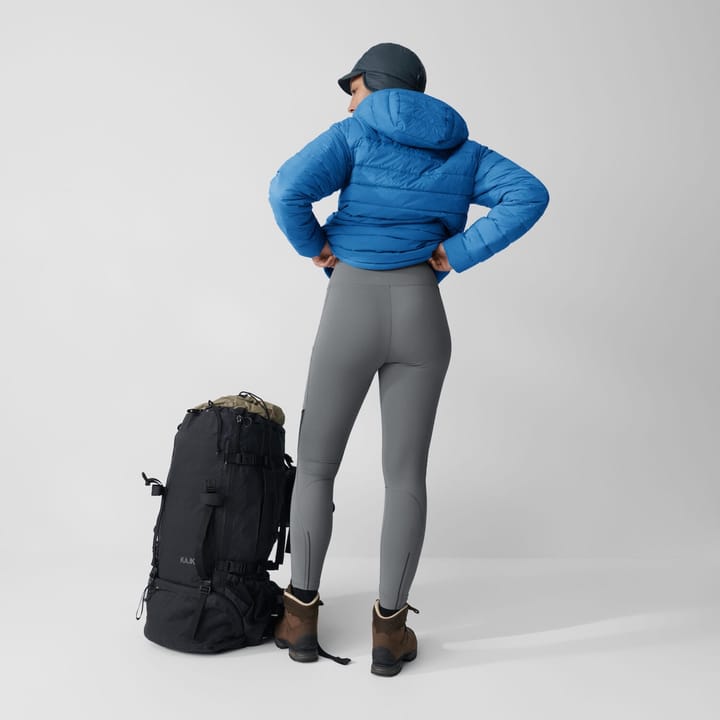 Fjällräven Women's Abisko Värm Trekking Tights Deep Patina-Iron Grey Fjällräven