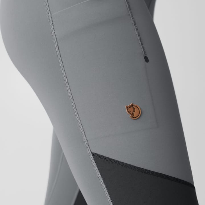 Fjällräven Women's Abisko Värm Trekking Tights Deep Patina-Iron Grey Fjällräven