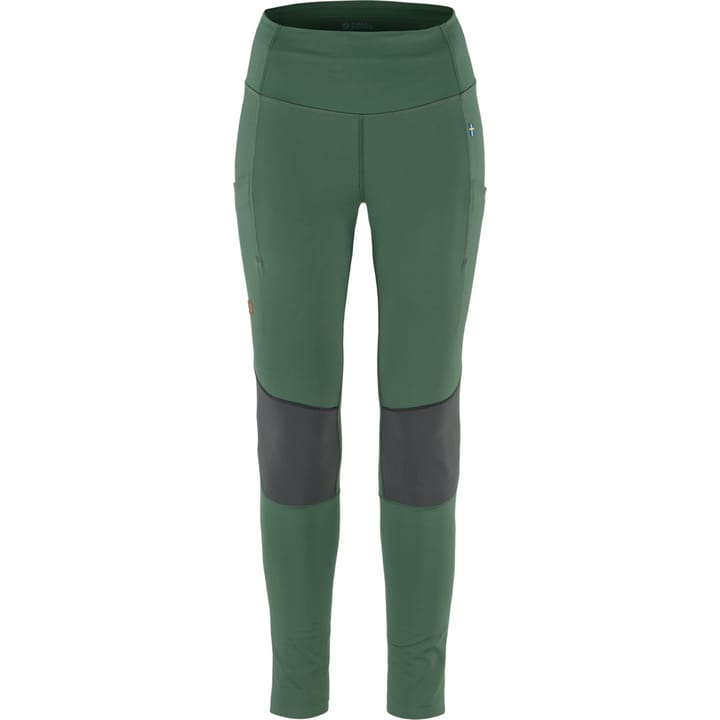 Fjällräven Women's Abisko Värm Trekking Tights Deep Patina-Iron Grey Fjällräven