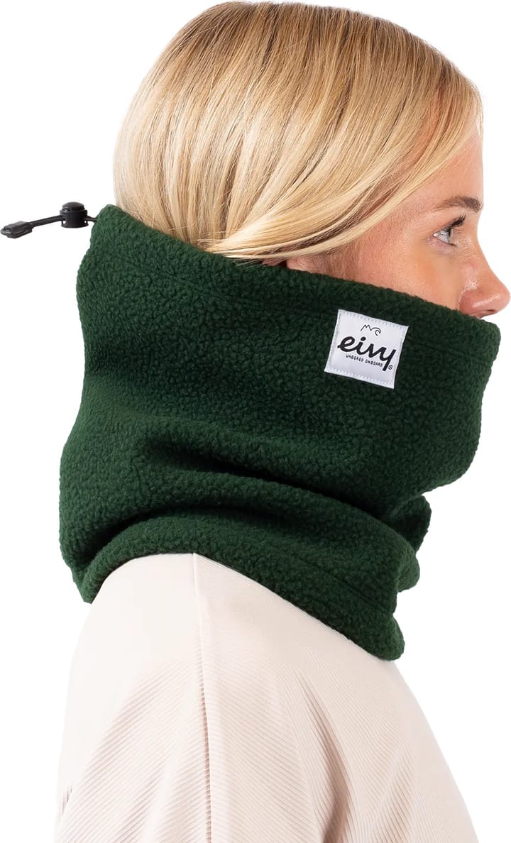 Eivy Adjustable Sherpa Neckwarmer Forest Green Eivy