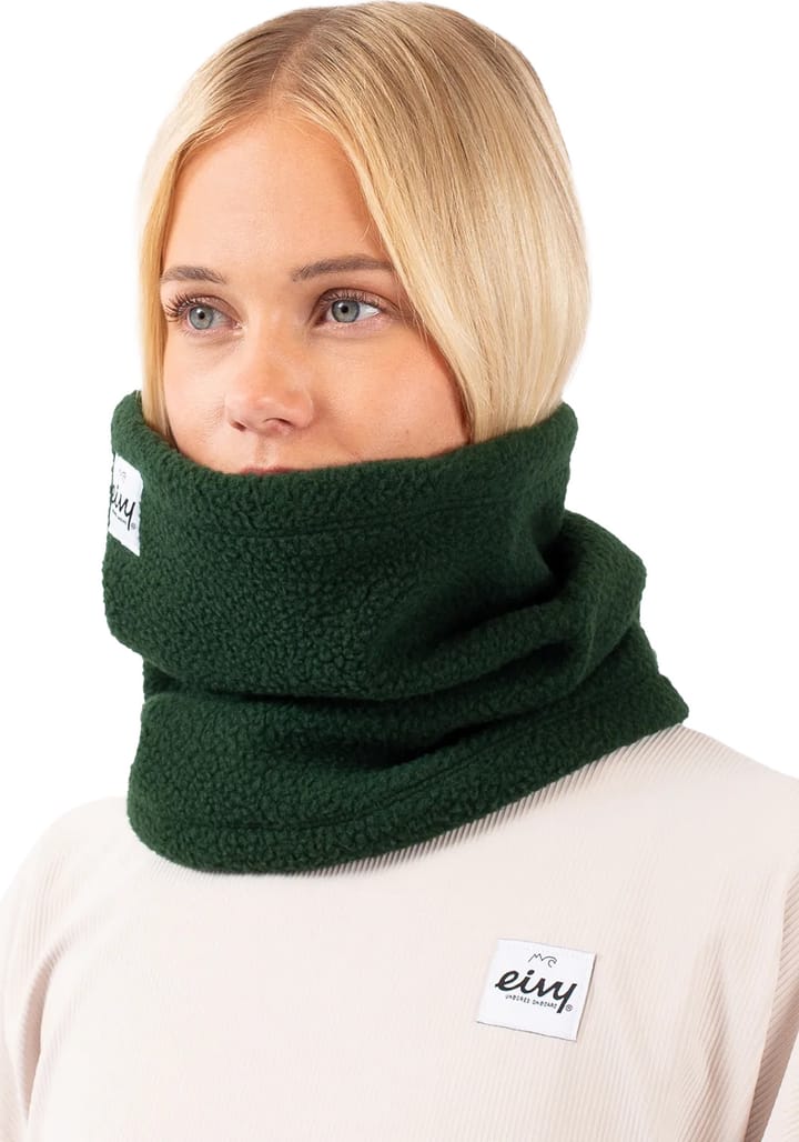 Eivy Adjustable Sherpa Neckwarmer Forest Green Eivy