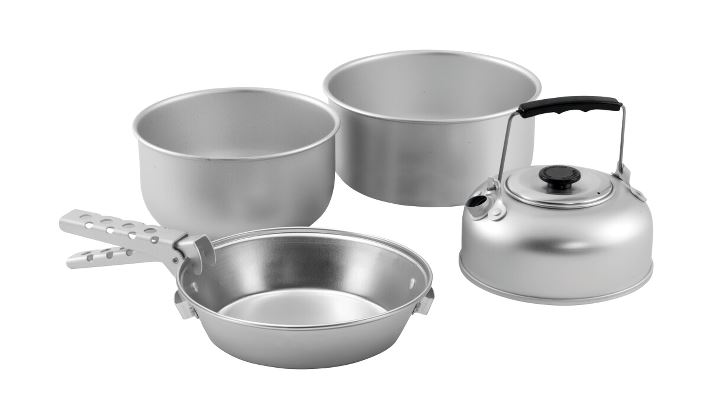 Easy Camp Adventure Cook Set L Silver