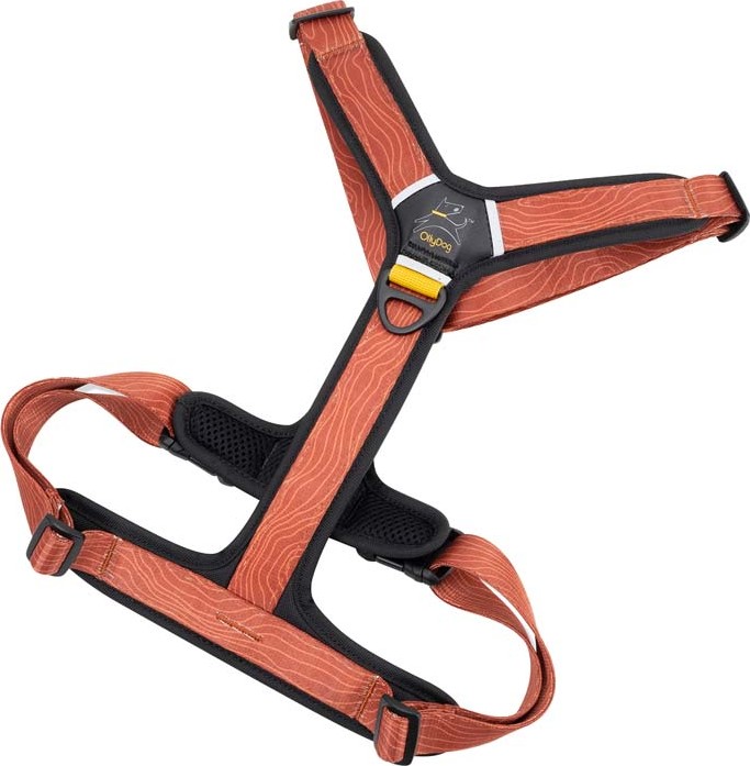 OllyDog Alpine Reflective Comfort Harness Clay