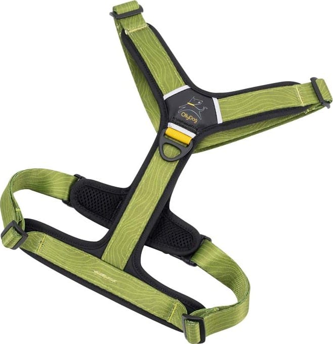 OllyDog Alpine Reflective Comfort Harness Cactus