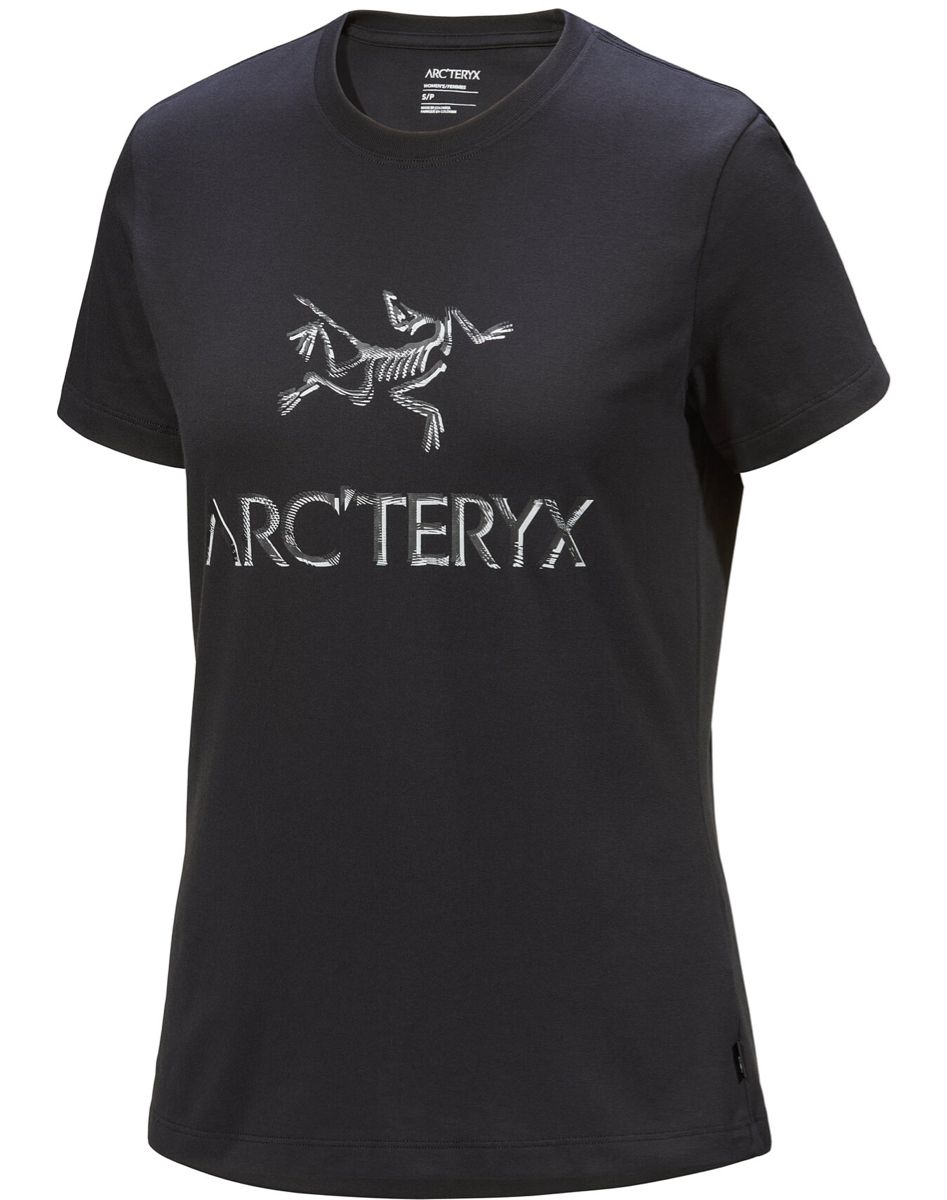 Arc'teryx Arc'Word Cotton T-Shirt Ss W Black