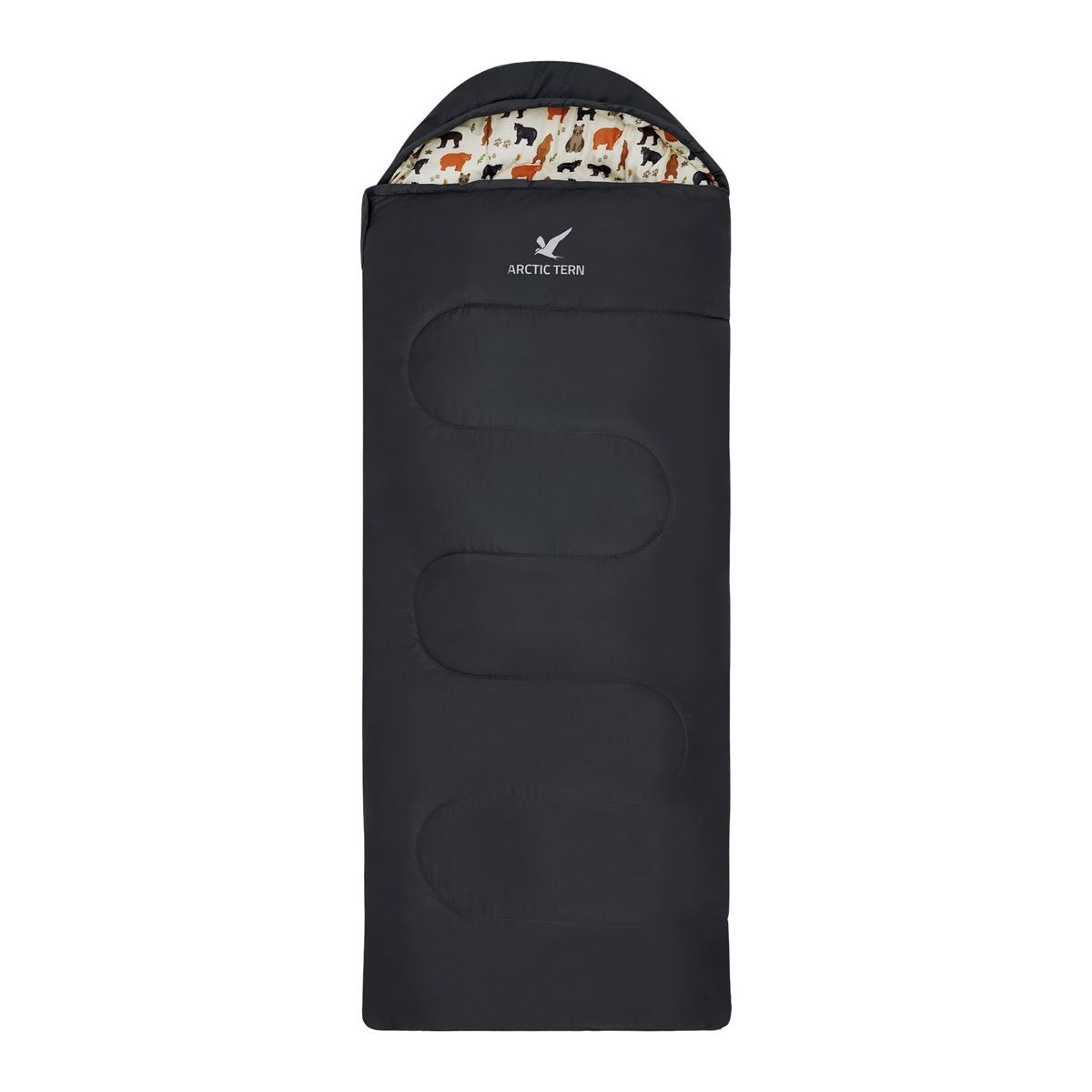 Arctic Tern Kids' Sleeping Bag Black