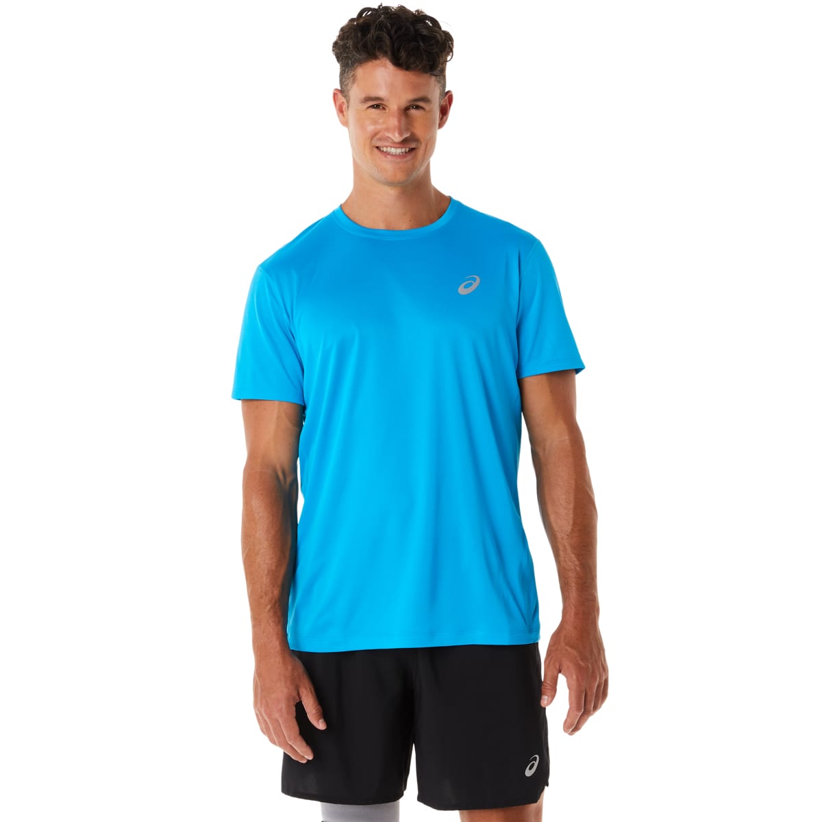 Asics Men’s Core Short Sleeve Top Island Blue