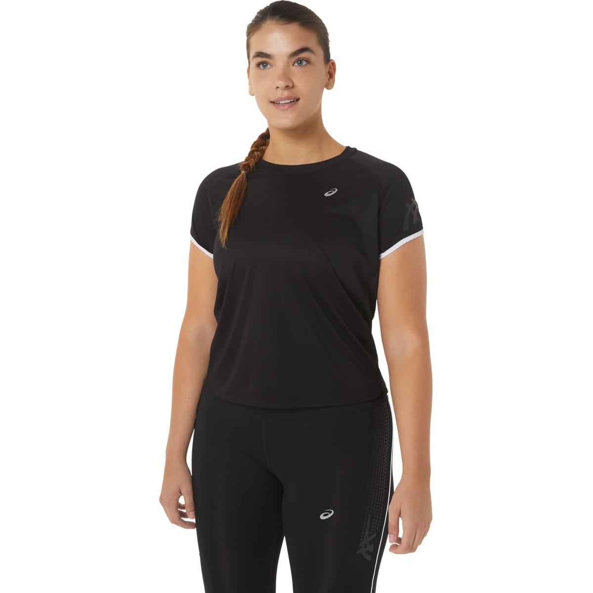 Asics Women’s Icon Short Sleeve Top Performance Black