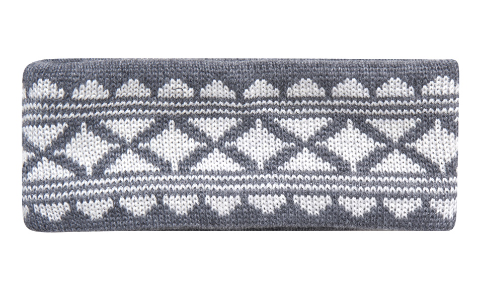 Varg Unisex Winter Headband Grey Mix