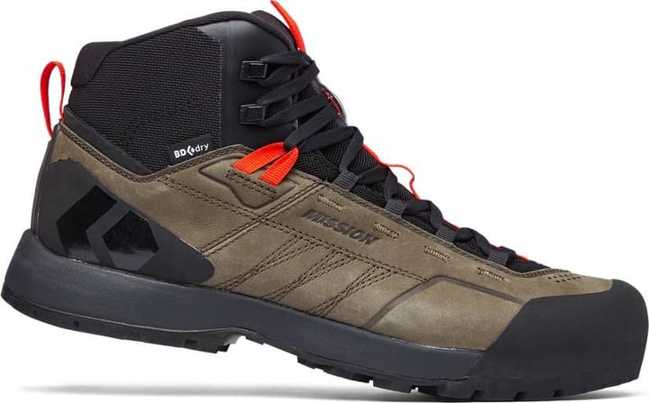 Black Diamond Men's Misson Leather Mid WP Walnuts/Octane Black Diamond