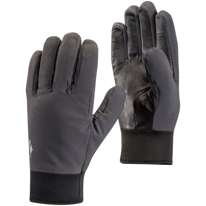 Black Diamond Midweight Softshell Gloves Smoke Black Diamond