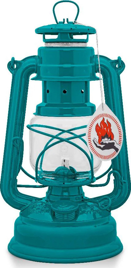 Feuerhand Hurricane Lantern 276 Tealblue