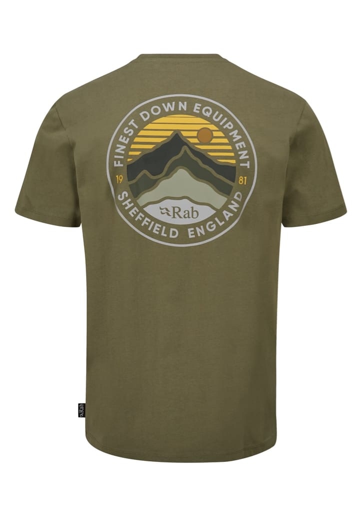 Rab Basecamp 3 Peak Tee Light Khaki Rab