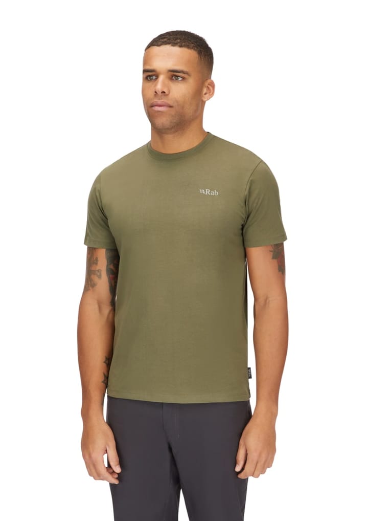 Rab Basecamp 3 Peak Tee Light Khaki Rab