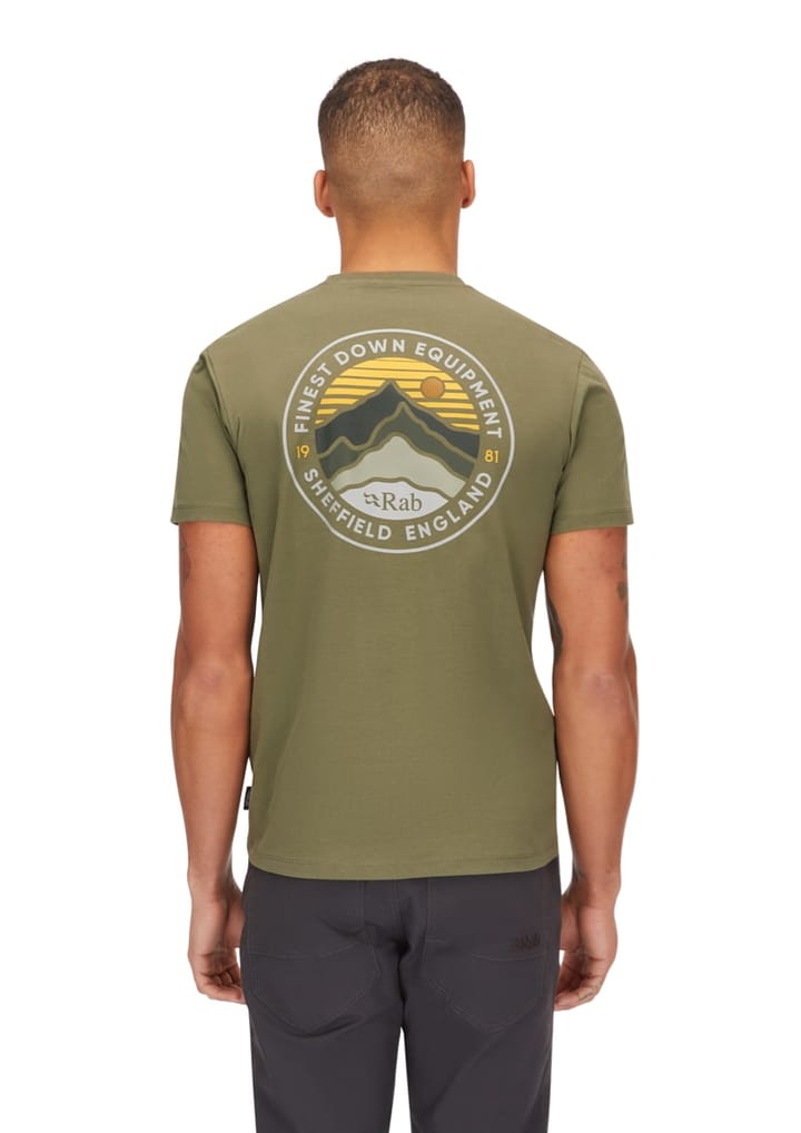 Rab Basecamp 3 Peak Tee Light Khaki Rab