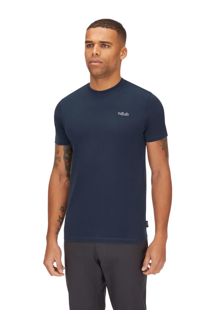 Rab Basecamp 3 Peak Tee Tempest Blue Rab