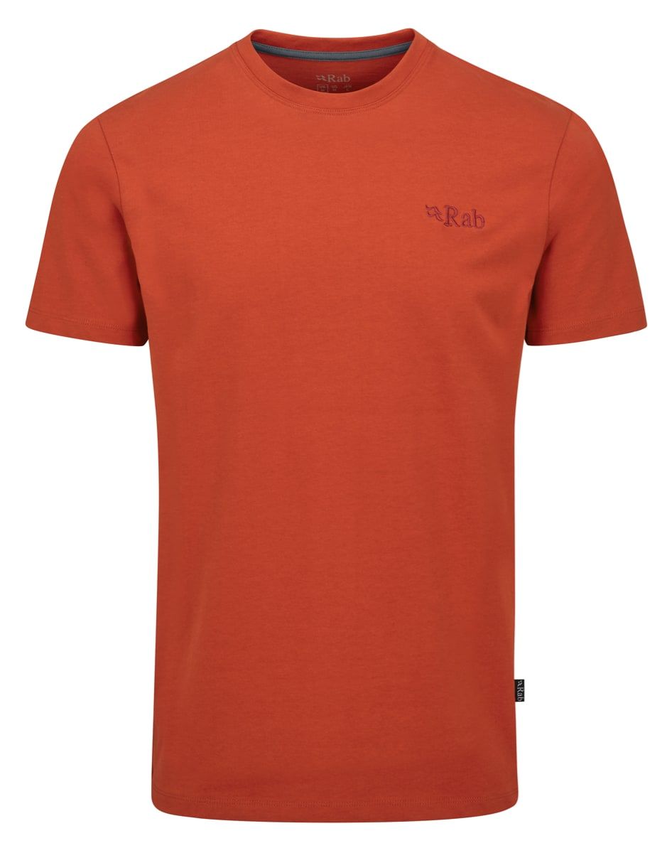 Rab Basecamp Logo Tee Red Clay