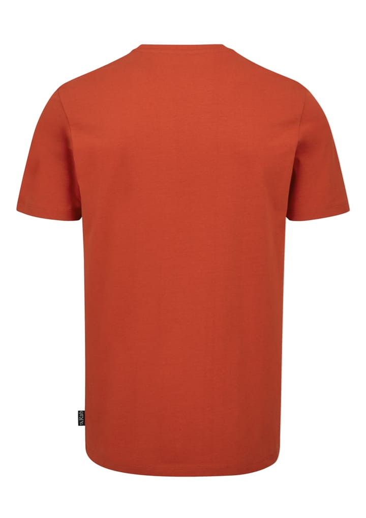 Rab Basecamp Logo Tee Red Clay Rab