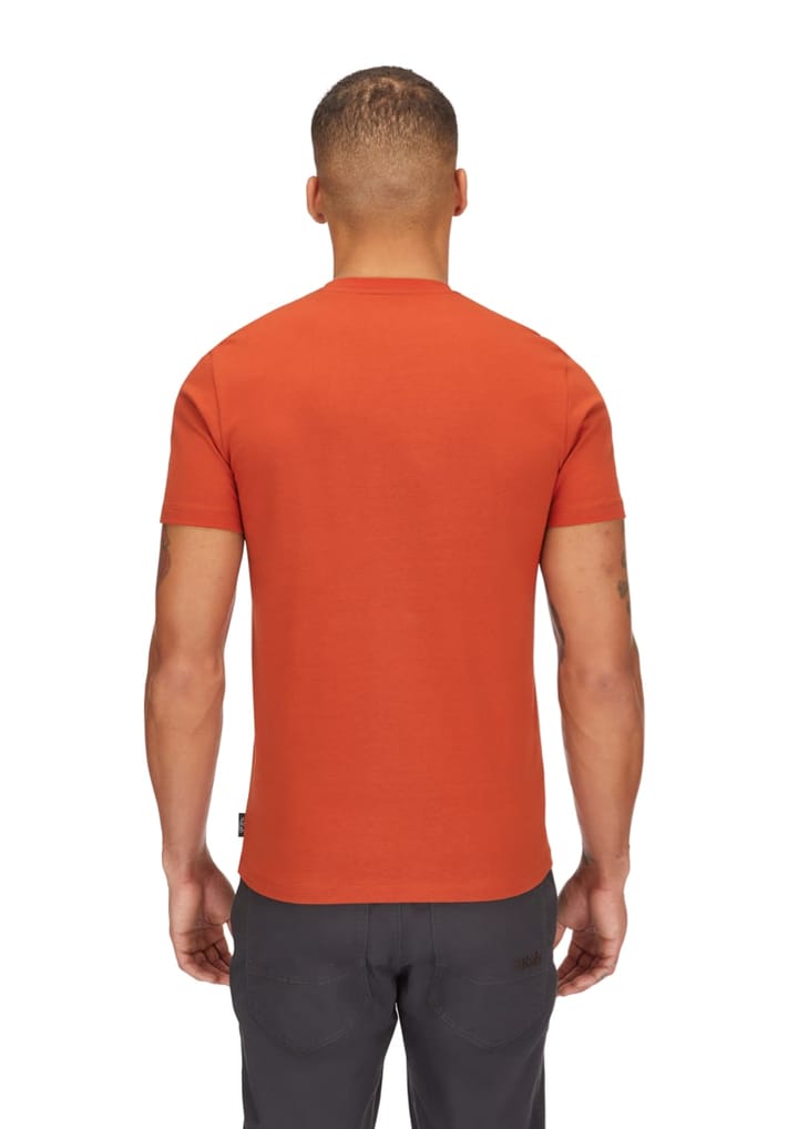 Rab Basecamp Logo Tee Red Clay Rab