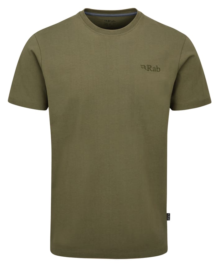 Rab Basecamp Logo Tee Light Khaki Rab