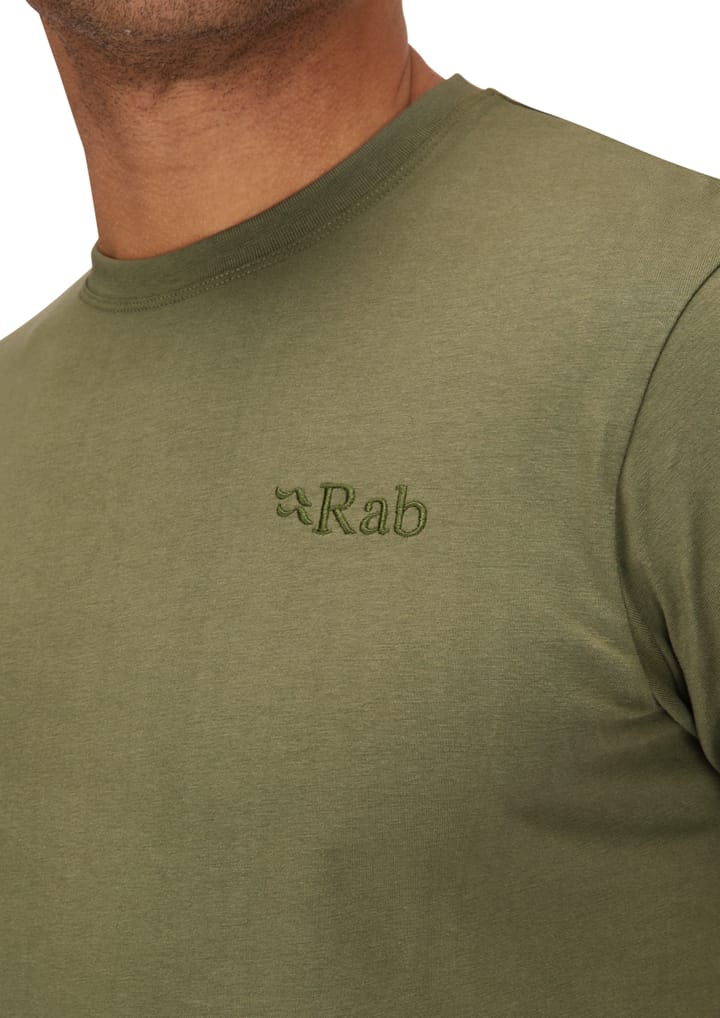 Rab Basecamp Logo Tee Light Khaki Rab